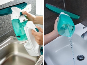 Aspirator pentru feronerie Leifheit DryClean cu Stiel de 43cm, 360 utilizare - Img 6