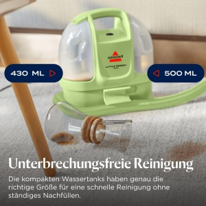 Aspirator portabil BISSELL Little Green Mini, 3.4 kg, sistem de curatare triplu - Img 10