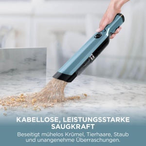 Aspirator portabil Shark WV201EUBL, putere mare, 0.7 kg, albastru - Img 3