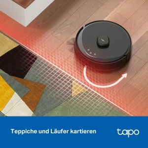 Aspirator robot Tapo RV30 Max Plus cu functie de stergere si statie de aspiratie automata, aspiratie ultra puternica de 5300Pa, navigatie duala LiDAR + IMU, control vocal Alexa si Google Assistant, APP - Img 9