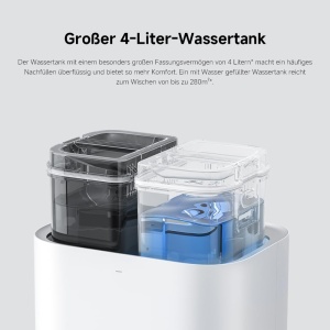 Aspirator robot Xiaomi X20 cu statie de auto-golire, 6000Pa putere, 4L rezervor - Img 11