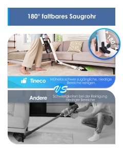 Aspirator Tineco A50S Plus, 185W, 70 min autonomie, sistem ZeroTangle - Img 7