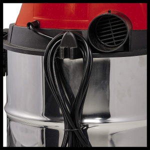 Aspirator umed/uscat Einhell TC-VC 1930 SA (1.500 wati, recipient din otel inoxidabil de 30 l, autom. Priza aparat, incl. furtun de aspiratie + tub prelungitor, duza combinata / duza pentru crapaturi, diverse filtre) - Img 8