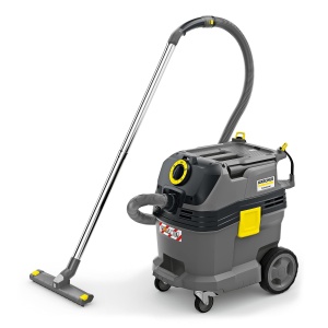 Aspirator umed/uscat Karcher NT 30/1 Tact L, putere: max. 1380 W, recipient din plastic: 30 l, furtun de aspirare 2,5 m, incl. filtru plisat plat PES, sac filtrant din lana, duza pentru podea si crapaturi - Img 1