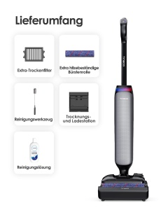 Aspirator umed-uscat Tineco Floor One S7 Artist, 22000 Pa, autonomie 50 min, auto-curatare - Img 10