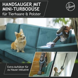 Aspirator vertical Hoover HF401P LED Anti-Twist pentru par de animale - Img 5