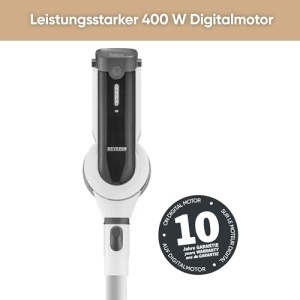 Aspirator vertical SEVERIN HV 7166, 2-in-1, 400 W, autonomie 60 min, alb - Img 11