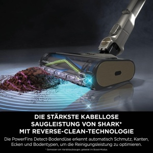 Aspirator vertical Shark PowerDetect IP3225EUT fara fir 70 min autonomie Auto-Clean pentru par de animale si alergeni - Img 2