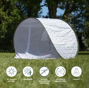 Babymoov Provence Cort de Plaja UV Protectie LSF 50 Pop-Up Sistem - Img 4
