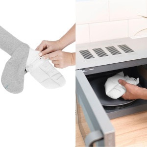 Babynest CloudNest Babymoov - 100 ecologic, cu perna de caldura, gri - Img 5