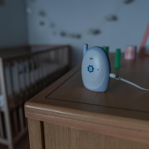 Babyphone Audio Badabulle cu Alarma Acustica si Vizuala, 300m, Functionare cu Baterii sau Alimentare - Img 2