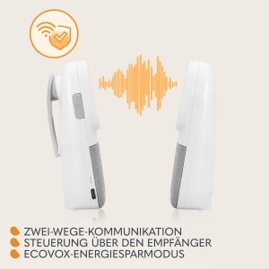 Babyphone audio Lionelo Babyline 2.2 cu noapte, 70m interior, 400m exterior - Img 4