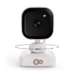 Babyphone Kinderkraft NITEEYE TRAVEL cu camera, monitor 4,3, fara WLAN, alb - Img 5