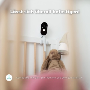 Babyphone Video Beaba Zen Travel, 2,8 inch, acumulator 36h, fara WLAN, noapte - Img 5