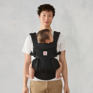 Babytrage Ergobaby Omni 360, 4in1, 20kg, Mesh respirabil, Negru - Img 2