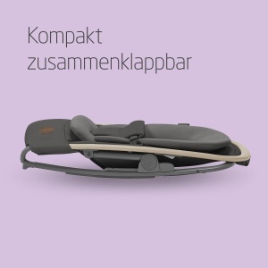 Babywippe Maxi-Cosi Kori 2-in-1, 0-2 ani, 15 kg, cu Spielzeugbogen, usor si compact - Img 6