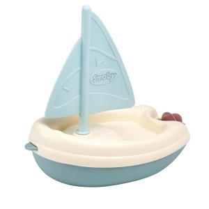 Badeboat Smoby Little Smoby cu Segel si Schaufelrad, Ideal pentru Copii de la 12 luni