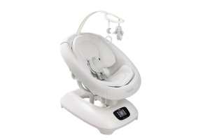 Balansoar electric Graco Eluma Sway, tehnologie de detectare a plansului, alb, 9 kg