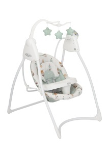 Balansoar Graco Lovin Hug 6 Viteze Muzica si 4 Pozitii de Inclinare Pliabil 0-9 kg - Img 2