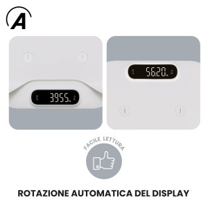 Balanta digitala GROWY AR2P223AB pentru bebelusi si adulti, capacitate 180 kg - Img 5