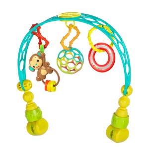 Baldachin activitate Bright Starts, material flexibil, cu jucarii integrate - Img 2