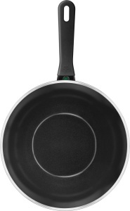 BALLARINI Caprera Wok, 28 cm, aluminiu, rezistent la inductie, acoperire ceramica antiaderenta, Made in Italy, rosu - Img 4