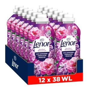 Balsam de rufe Lenor Amethyst Blutentraum, 12 x 38 spalari, cu parfum de flori