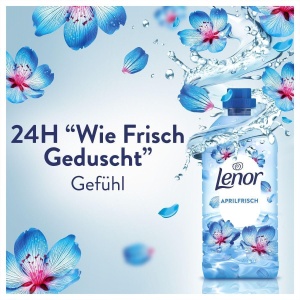 Balsam de rufe Lenor Aprilfrisch, 12x38 spalari, cu parfum de bergamota - Img 2