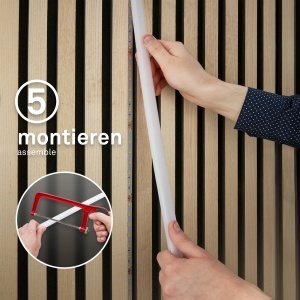 Banda LED Briloner 2,6m, lumina calda, cu intrerupator, pentru decorare - Img 5