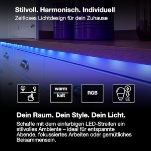 Banda LED inteligenta LEDVANCE SMART MATTER FLEX, extensibila, 1M, RGB si alb reglabil - Img 3