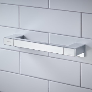 Bara de sprijin hansgrohe AddStoris, metal, crom, 350 mm - Img 2