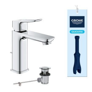 Baterie baie GROHE Dice 1018320000 crom economisire apa montaj usor