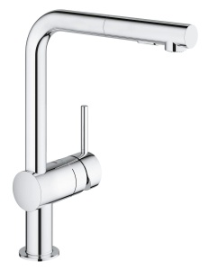 Baterie de bucatarie GROHE Minta, inalta, cu dus extractabil, 2 tipuri de jeturi - Img 2