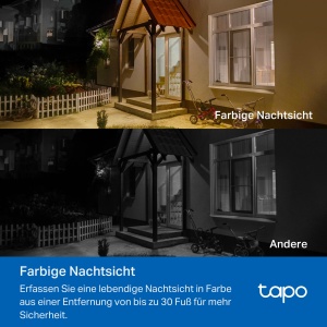 Baterie de exterior pentru camera de securitate solara Tapo C410 KIT, 2K 3MP, Viziune nocturna color, Memorie MicroSD, Baterie nedetasabila de 6400 mAh, Audio bidirectional, Detectarea persoanelor, Alexa si Google Assistant, 2.4GHz - Img 6