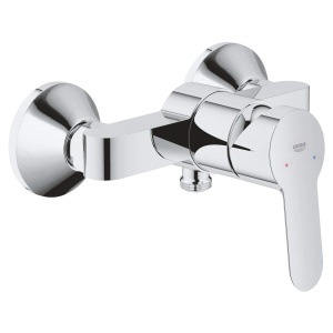 Baterie dus GROHE BauEdge 23333000 montaj pe perete crom suprafata durabila