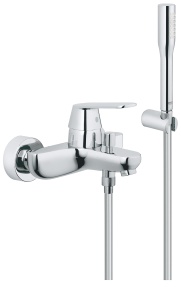 Baterie pentru cada Grohe Eurosmart Cosmopolitan crom, cu dus inclus