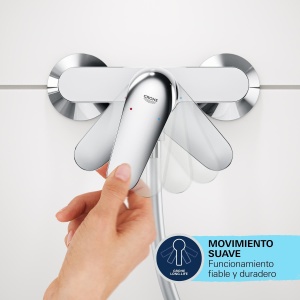 Baterie pentru cada GROHE Swift, crom, cu control temperatura si economisire apa - Img 3