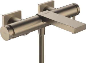 Baterie pentru cada hansgrohe Tecturis E, Bronz Periat, 2 functii, 21,3 cm