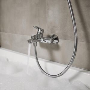 Baterie pentru cada hansgrohe Vernis Blend, crom, 2 functii, 17,1 cm - Img 2