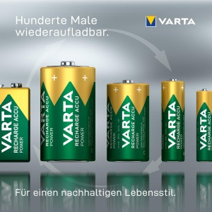 Baterie reincarcabila 9V VARTA Ready2Use 200mAh, fara efect de memorie, 1 buc. - Img 8