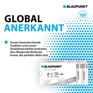 Baterii AA Alkaline Blaupunkt LR6BPO16CB, 16 buc, durata 7 ani, fara scurgeri - Img 5