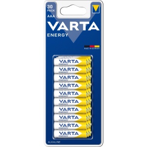 Baterii AAA VARTA Energy, 30 bucati, alcaline, 1.5V, made in Germany - Img 2