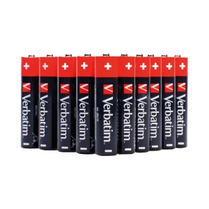 Baterii Alkaline AA Verbatim Premium 1,5V, 24 Bucati, Putere Mare