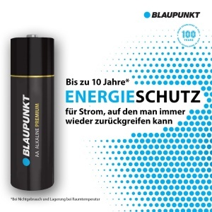 Baterii Alkaline Premium Blaupunkt LR6BPR10CB, 10 bucati, pentru dispozitive energice - Img 3