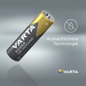 Baterii Alkaline VARTA AA, 100 bucati, 1.5V, putere ridicata - Img 5