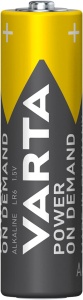 Baterii Alkaline VARTA AA, 50 buc, Putere la Cerere, Made in Germany - Img 3