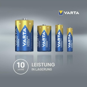 Baterii Alkaline VARTA Longlife Power AA, 12 bucati, 1.5V, made in Germany - Img 11