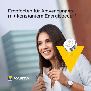 Baterii Buton VARTA V371SR69, 2 buc, 1.55V, tehnologie argintie - Img 3