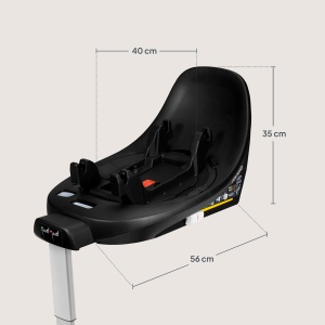 Baza ISOFIX Lionelo Moxie Plus cu suport, rotire 360, pentru scaune auto Moxie - Img 9
