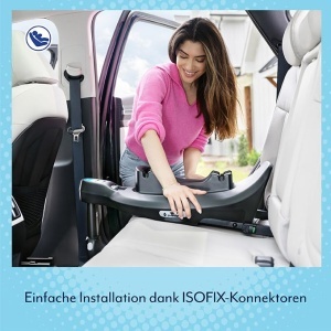 Baza pentru scaun auto Graco SnugTurn i-Size R129, ISOFIX, rotativa 360, neagra - Img 5